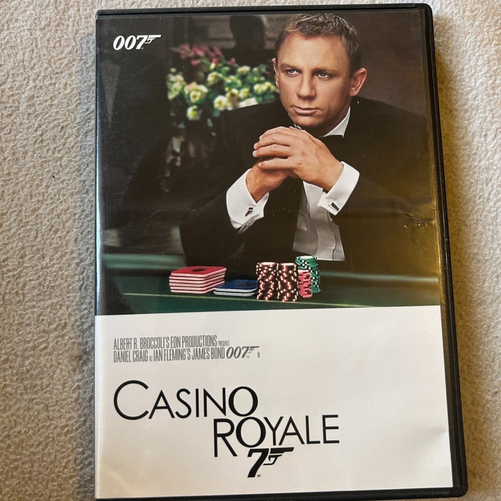 Casino Royale DVD 2006 James Bond 007 Daniel Craig Mads Mikkelsen